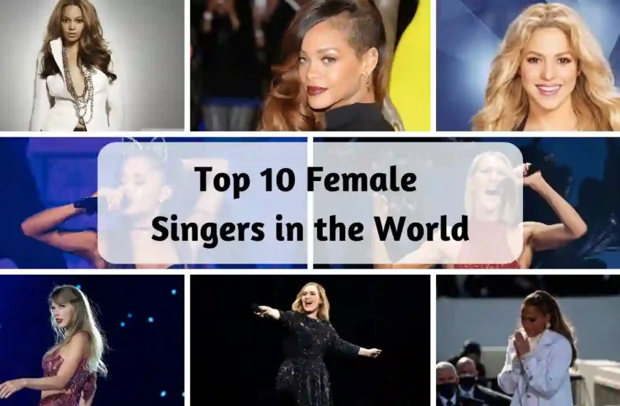 top 10 female singers in the world