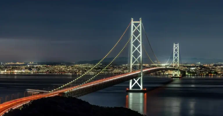 Akashi Kaikyo Bridge, one of the top 10 bridges in the world